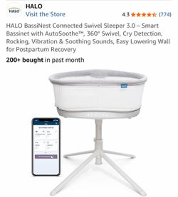 HALO BassiNest Connected Swivel Sleeper 3.0