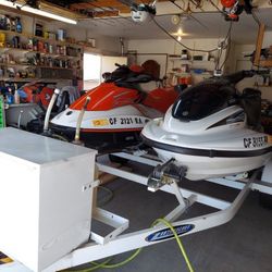 2009 Sea Doo 155 Wake, and Yamaha XL 800 mint condition $8,000 for both with dual trailer.