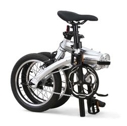 Citizen ROME Lightweight Folding Bike – Silver – Great Condition