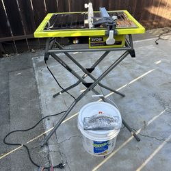 Ryobi Wet Tile Saw WS722