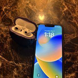 Lightly Used iPhone 13 & Apple AirPods Gen 3