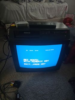 1988 panasonic vhs combo