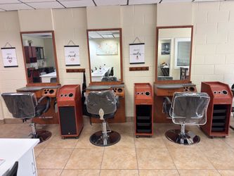 Hair Stations and Hair salon set up equipment for sale