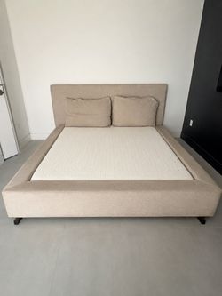 King Upholstered Bed