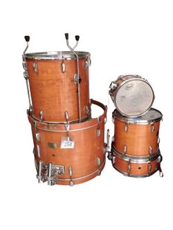 Pearl Export Series Brown Drum Set