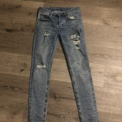 blue patchwork ksubi, size 29