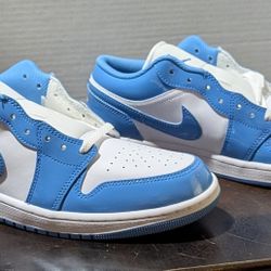 Nike Air Jordan 1 Low SE Shoes White Legend Blue Men's 11 FZ2138-114 No Box