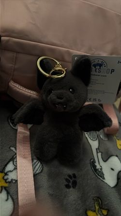 Bat build a bear keychain
