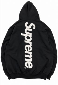 black Supreme hoodies