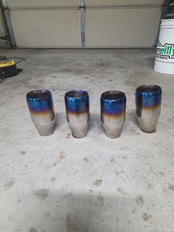 Exhaust tips muffler