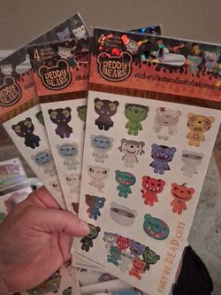 Deddy Bears Sticker Packs – 4 Sheets Each