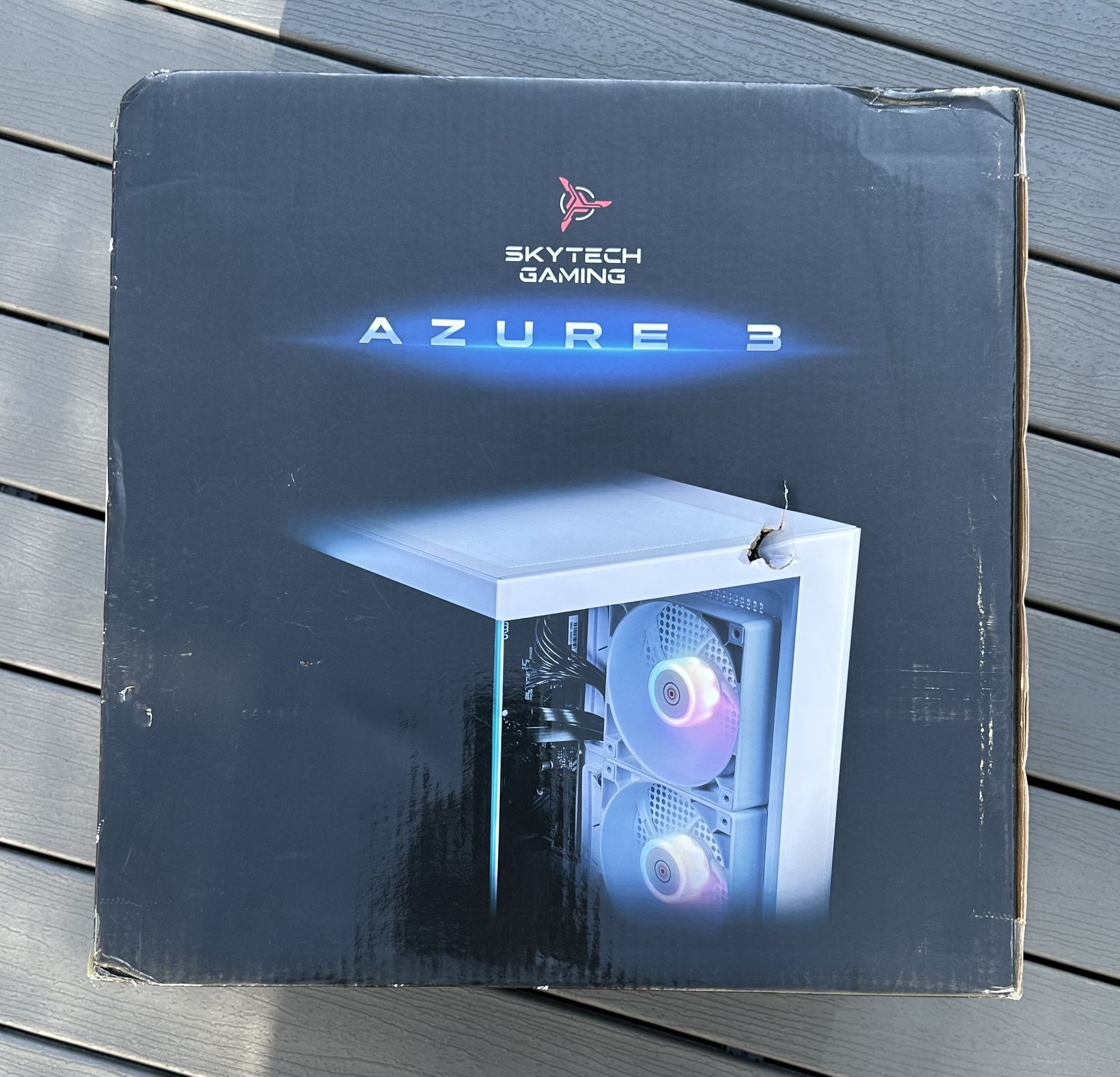 Skytech Azure Gaming PC Desktop Intel i7 14700F 2.1 GHz Black (5.3GHz Turbo) NEW