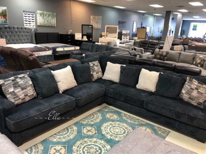 Lavernett 3 Piece Sectional $10 Down Payment And Financing Available
