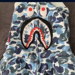 Blue Bape Hoodie