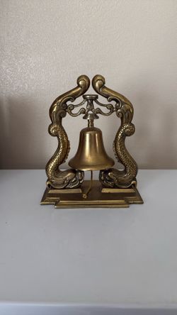 Brass koi Bell