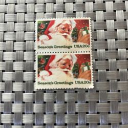 1983 USA $ .20 Season’s Greetings Santa Unused Postage Stamp MNH$.$.