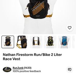 Nathan Firestorm Run/Bike 2 Liter Race Vest