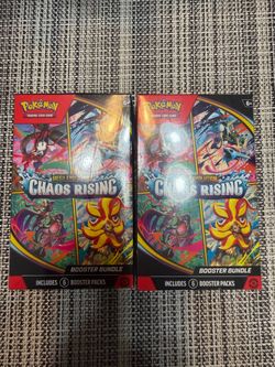 Pokemon Chaos Rising Booster Bundles