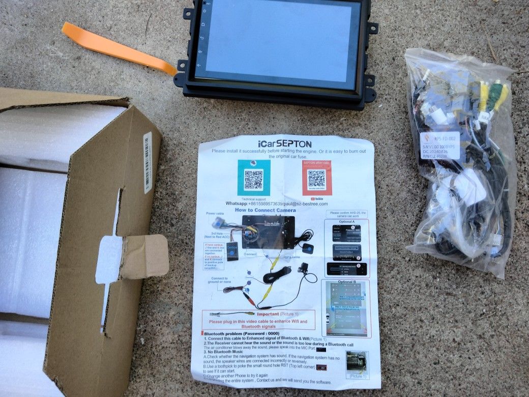 New Accy Rear View Backup Camera Kit