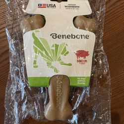 New Benebone Bacon Flavored Dog Bone 
