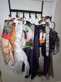 Girls Halloween Costume Bundle Size 6-6X / S