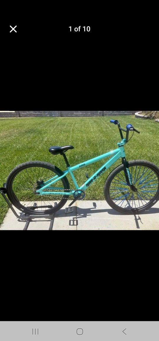 29" Dbs Don's Bicycle Shop Teal Ltd Bmx Wheelie Bike With Upgrades.