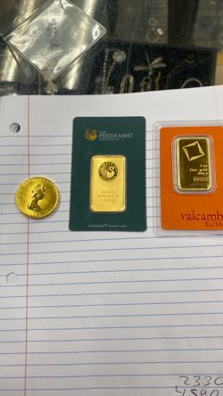 Canadian gold maple - 2 gold bars