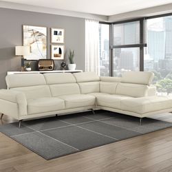 Leather Sectional Sofa Brand New