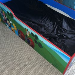 Mickey Mouse Toddler Bed With Mattress 