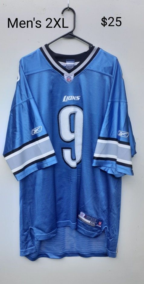 Men's size 2XL  NFL jerseys  For $20 Each