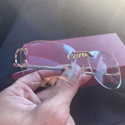 Clear Cartier Glasses Frames 