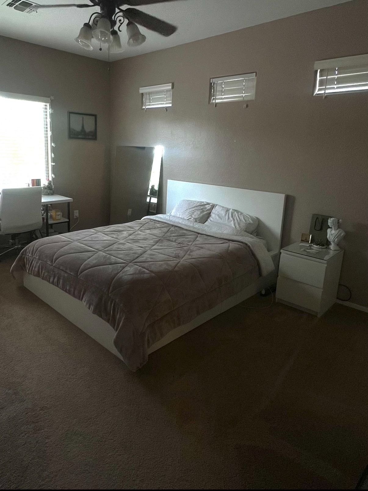 MALM IKEA QUEEN BED FRAME
