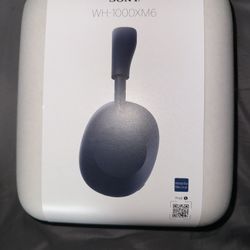 Sony Headphones WH-1000XM6 Brand New Sealed 
