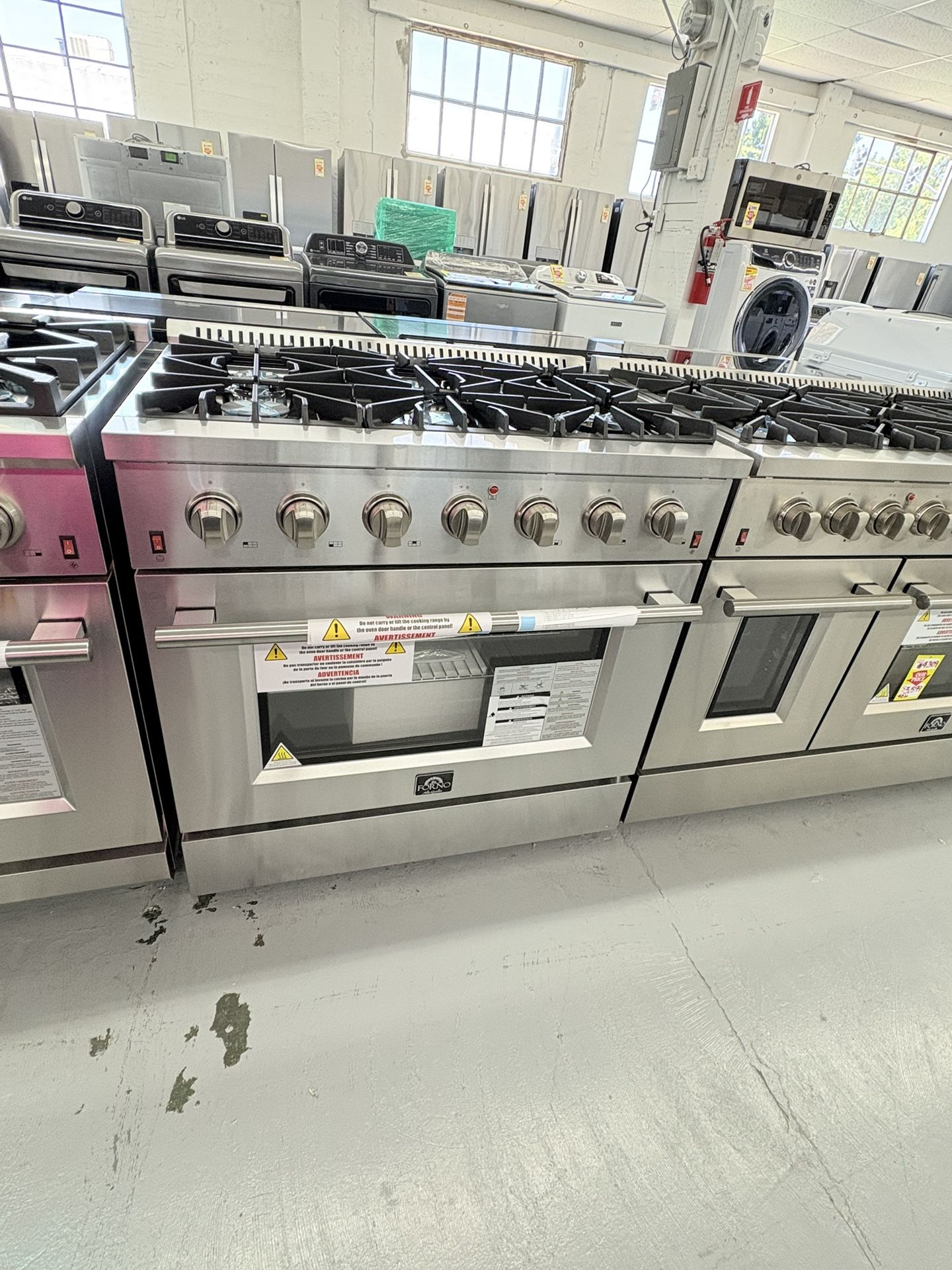 Forno 30 in. 5 Burner Freestanding Gas Range in Stainless Steel / 2 Years Warranty