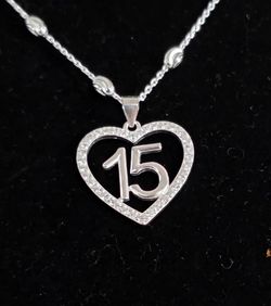 ✨ Quinceañera Moissanite Necklace ✨