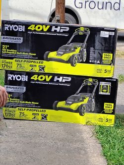 Ruining lawn mower