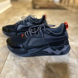 Puma x The Batman RS-X Sneakers Black 383290-01 Men's Size-9.5