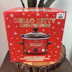 Hello Kitty 2-Quart Slow Cooker, Holiday Design with Temperature Settings