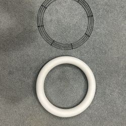Wreath Frame And Foam Ring 