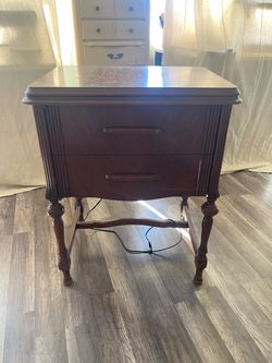 Working ! Antique 1920 sewing machine
