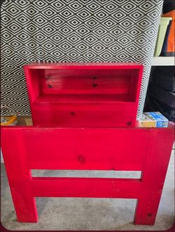 Twin bed head & foot board