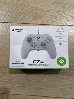 GameSir G7 SE Wired Controller for Xbox & PC - White, Hall Effect Sticks