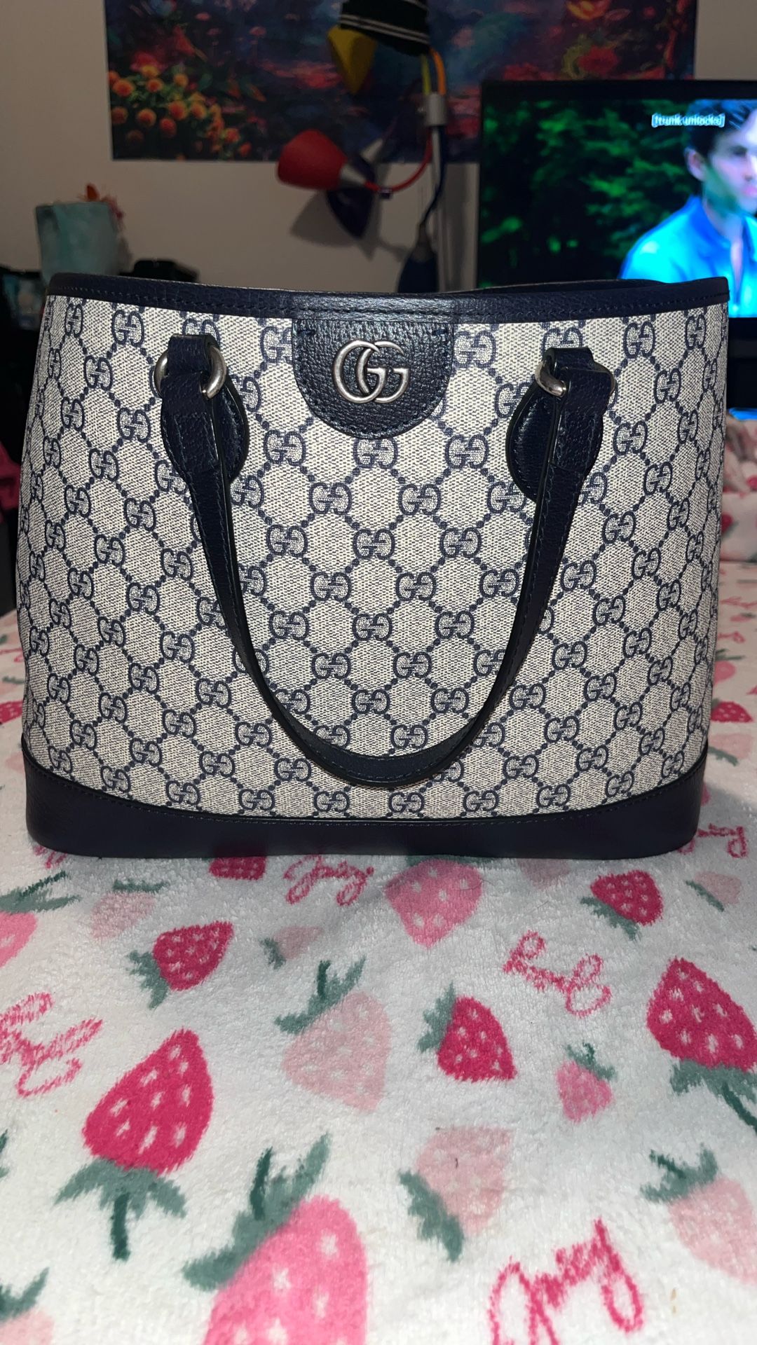 Black & Tan Gucci Purse