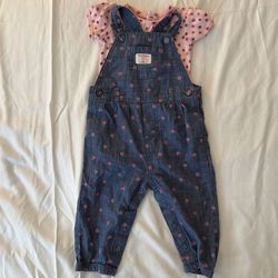 Baby Girl Romper And bodysuit 6-12 M or less