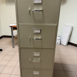 Hon Metal File Cabinet 