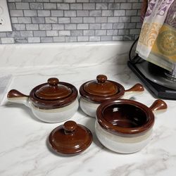 vintage soup crocks