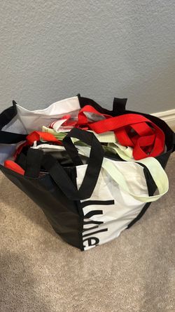 Large bag of Lululemon totes