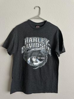 Harley-Davidson Dark Gray Graphic Biker T-Shirt Size XL