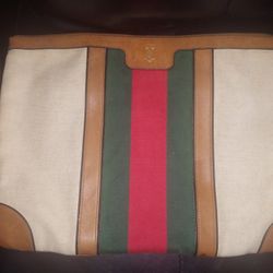 Gucci Canvas Pouch