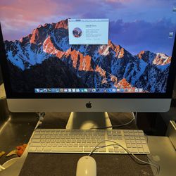 iMac Retina 5K, 27-inch, Late 2015 A1419 EMC 2834 3.2 GHz Intel Core i5 16 GB 1 TB SATA, 24 GB Flash Apple USB Keyboard and Mouse 